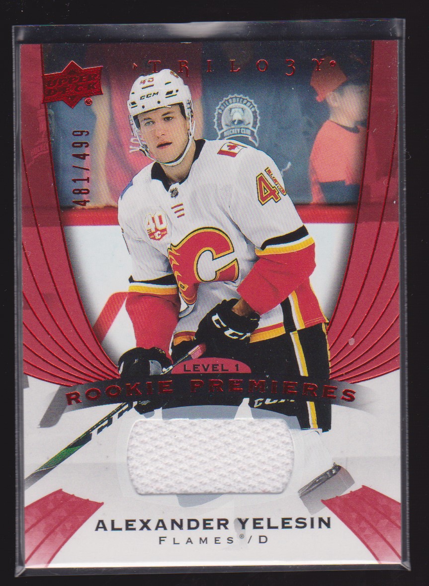 2020-21 Upper Deck Trilogy Red #51 Alexander Yelesin 481/499 (image for) 2020-21 Upper Deck Trilogy Red #51 Alexander Yelesin 481/499